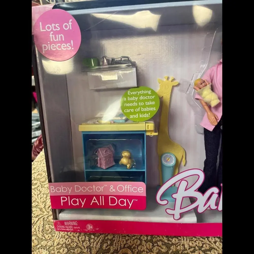 baby doctor and office play all day‎ barbie